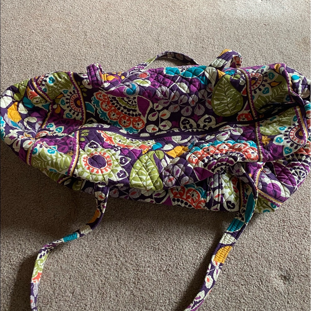 Patterned Vera Bradley duffel